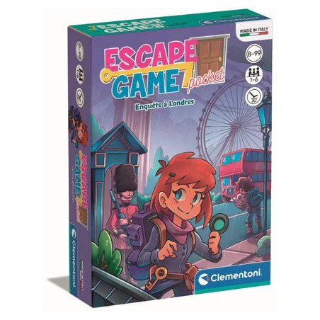 escape game pocket clementoni londres