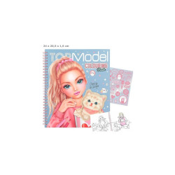 Top Model Colouring book