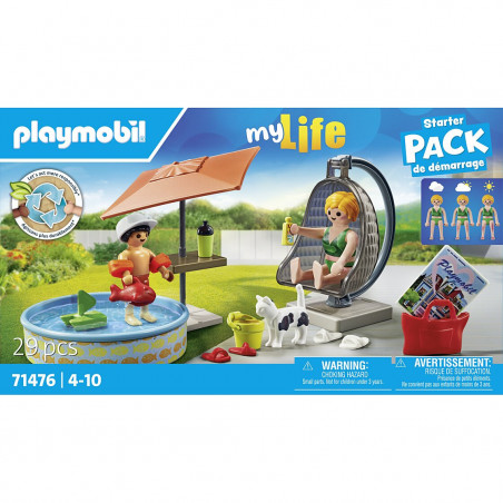 Playmobil Maman Enfant Fauteuil Suspend