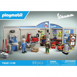 Playmobil Gararge à vespa