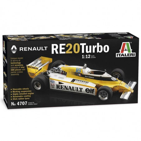 Maquette Italeri 1 12 Renault f1 re30