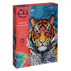 Art et créations Canevas diamanter tigre