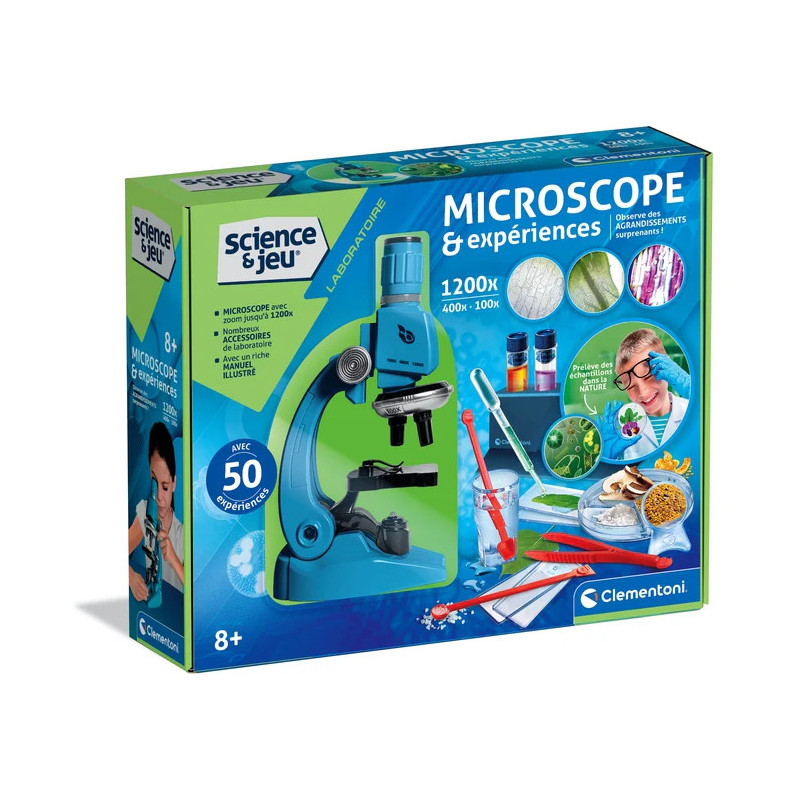 Microscope et exepriences Clementoni Microscope et exepriences Clementoni