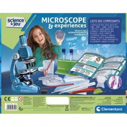 Microscope et exepriences Clementoni