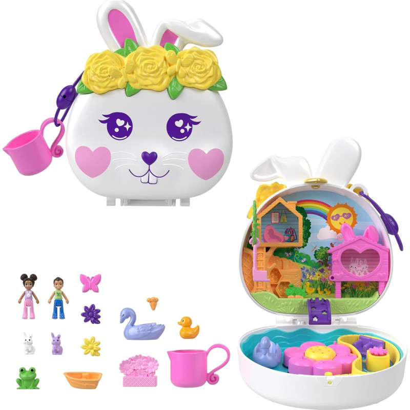 Polly Pocket jardin et fleurs