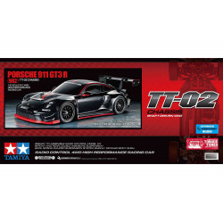58745 Porsche 911 GT3 R (992) TT02 1 10 Tamiya