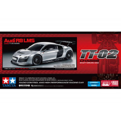 58749 Audi R8 LMS 2008 TT02 1 10 Tamiya