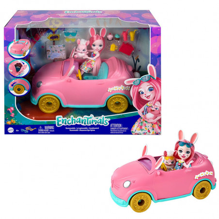 Enchantimals voiture Lapin