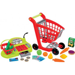 CHARIOT SUPERMARCHÉ + CAISSE