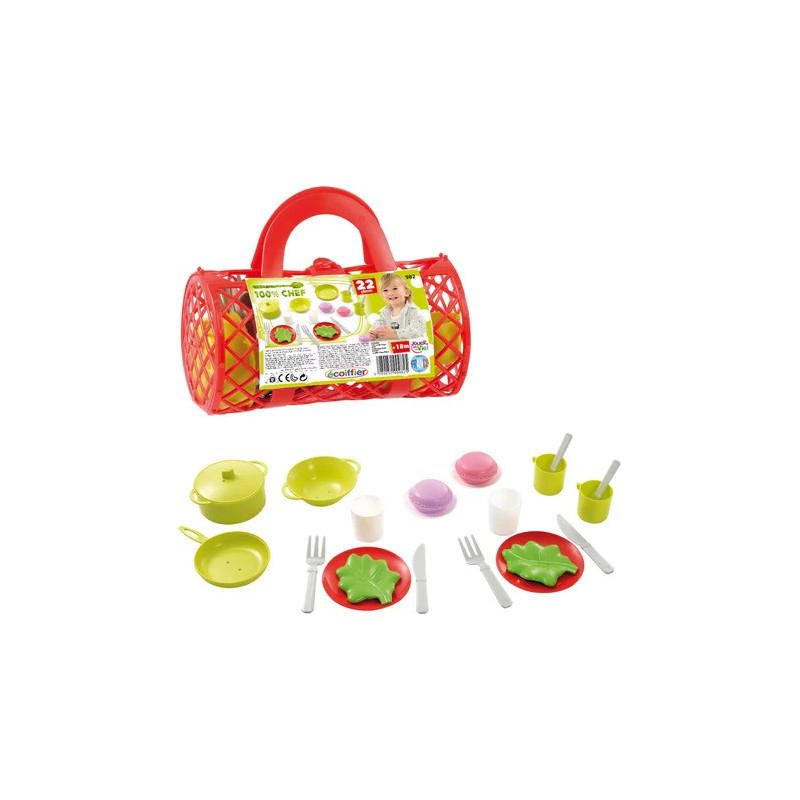PANIER POLOCHON GARNI DINETTE 23 CM