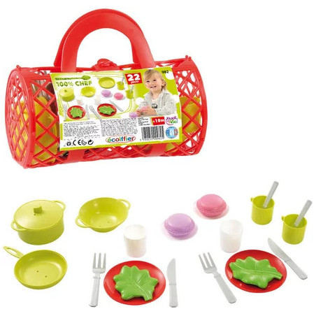PANIER POLOCHON GARNI DINETTE 23 CM