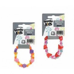 2 BRACELET PERLES   ASSORTIMENT
