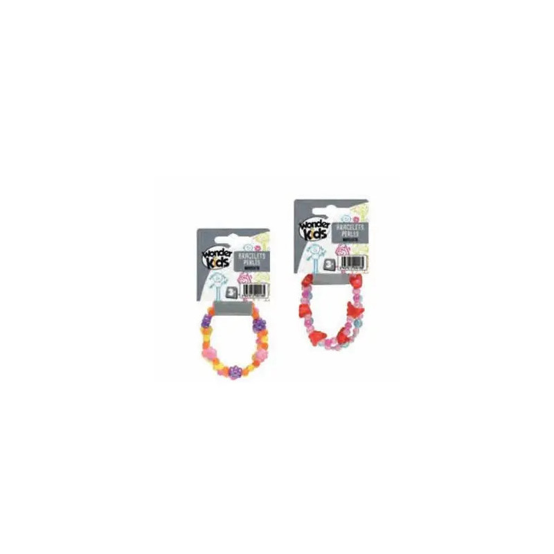 2 BRACELET PERLES   ASSORTIMENT