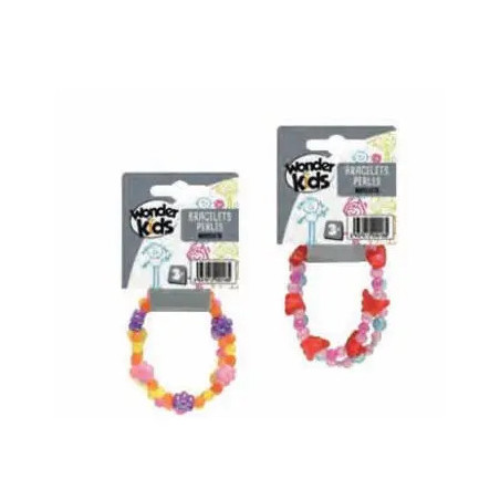 2 BRACELET PERLES   ASSORTIMENT
