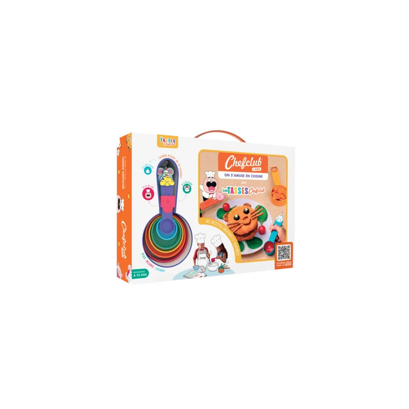 COFFRET ON S'AMUSE EN CUISINE + TASSES