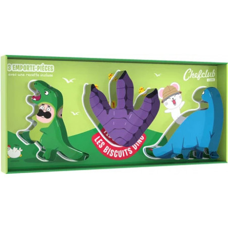 EMPORTE PIÈCES LES BISCUITS DINO