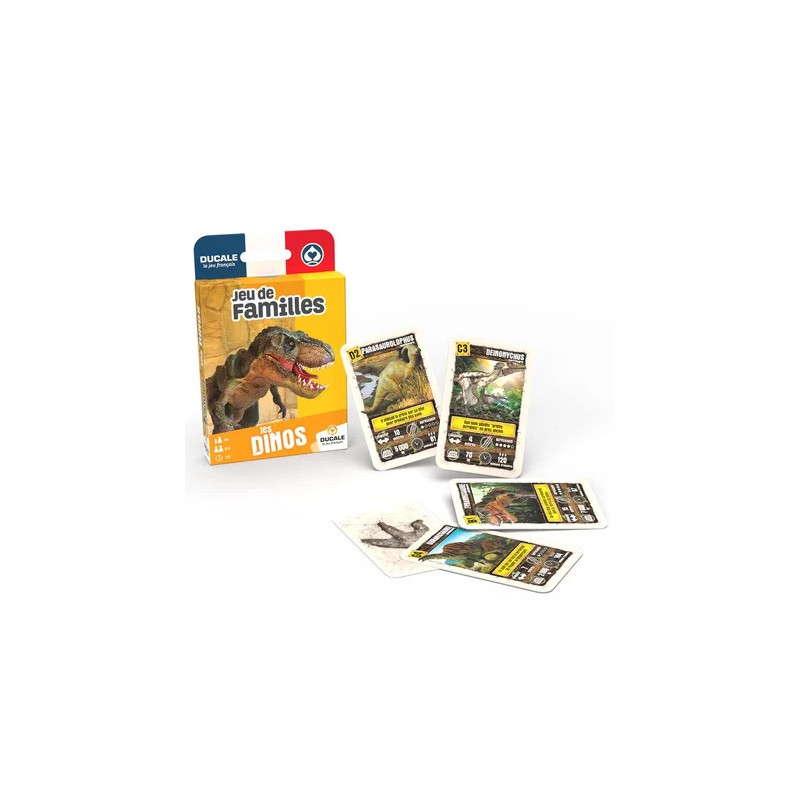 DUCALE JEU DE FAMILLE DINOSAURES