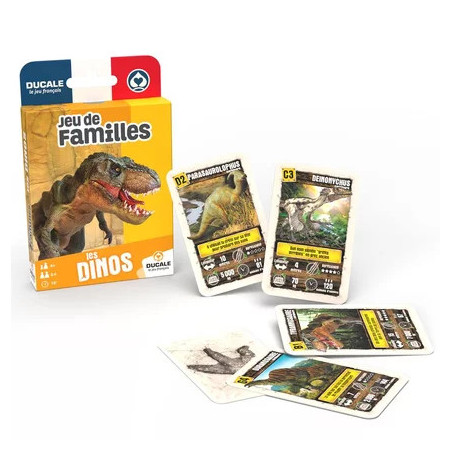 DUCALE JEU DE FAMILLE DINOSAURES