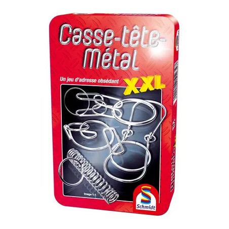 BOITE METAL CASSTE TETE METAL XXL