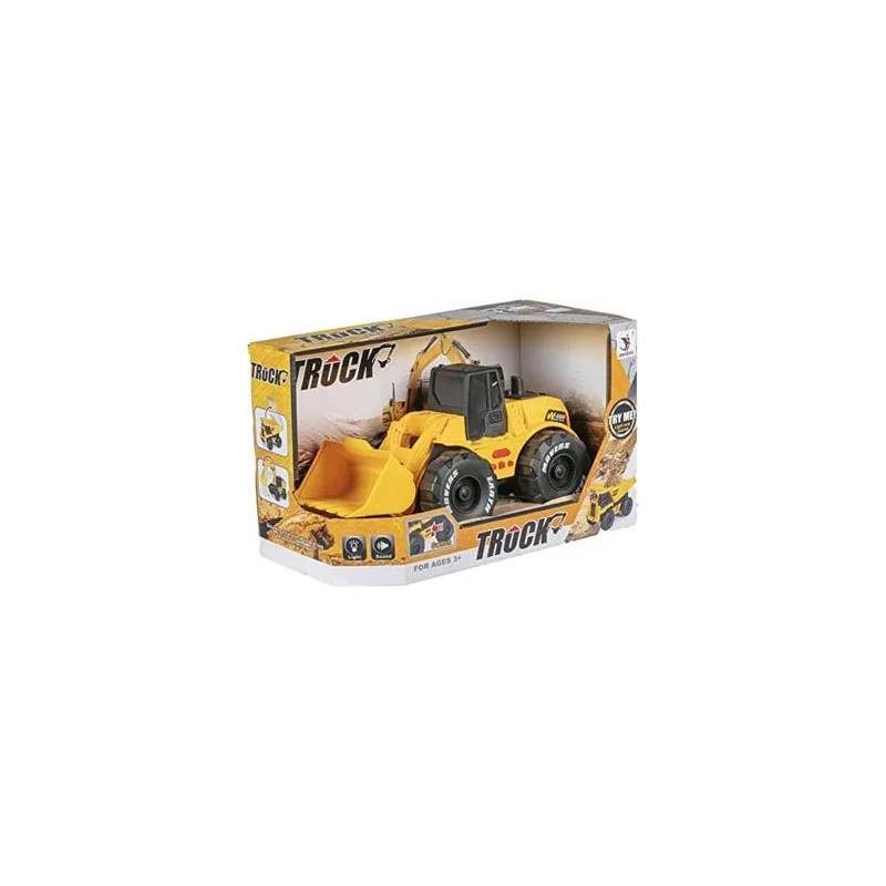 CAMION TRAVAUX PUBLICS 25CM SON ET LUMIERE