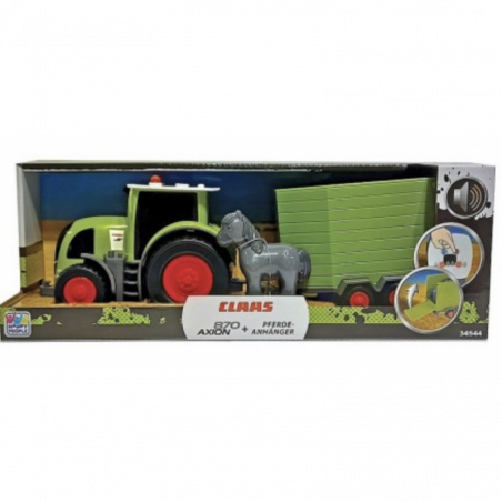 TRACTEUR REMORQUE 1ER AGE SON LUM