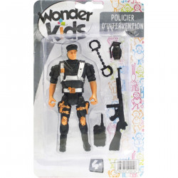 POLICIER INTERVENTION + ACCESSOIRES   ASSORTIMENT