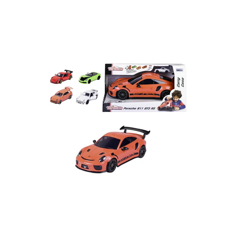 Jada MAJO PORSCHE CARRY CASE + 4 PC