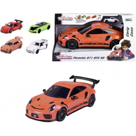 Jada MAJO PORSCHE CARRY CASE + 4 PC