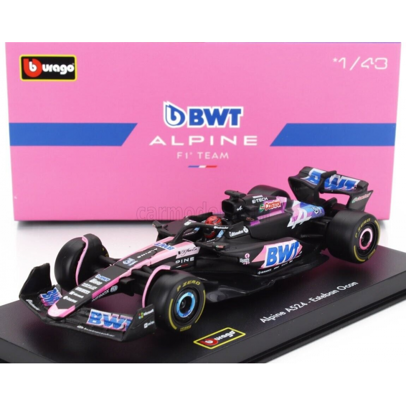 Burago 1 43 F1 2024 Alpine Ocon
