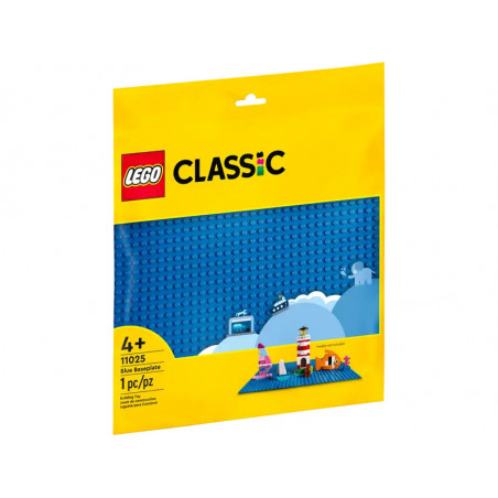 LA PLAQUE DE CONSTRUCTION BLEUE