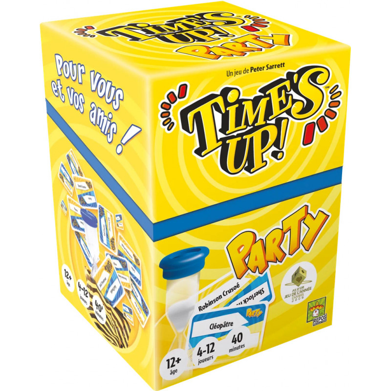 TIME'S UP PARTY  JAUNE
