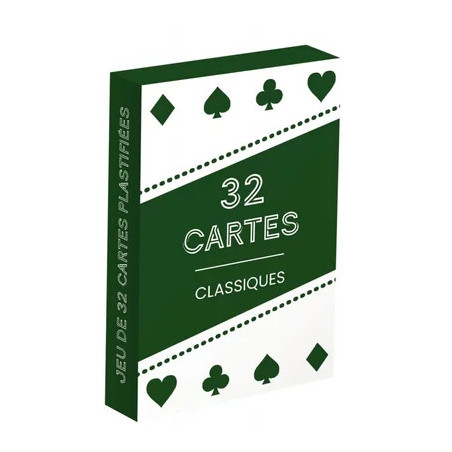 ETUI 32 CARTES PLASTIFIEES