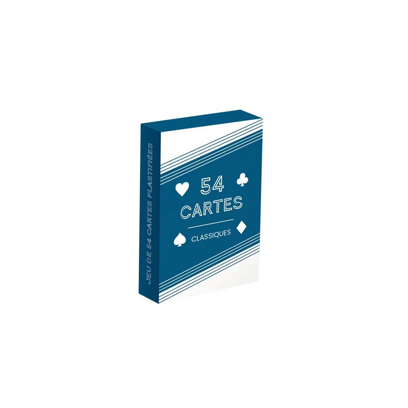 ETUI 54 CARTES PLASTIFIEES   ASSORTIMENT