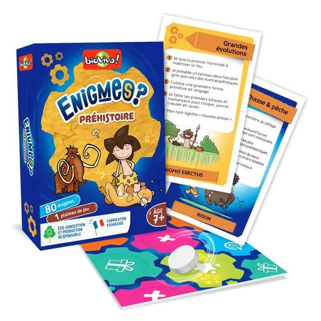 ENIGMES PRÉHISTOIRE