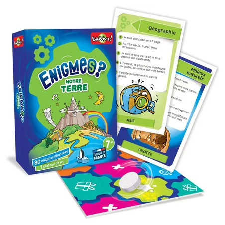 ENIGMES NOTRE TERRE