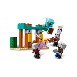 Lego Minecraft la patrouille d'illageois