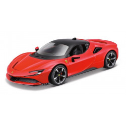 Maisto Kit métal à monter 1 24 Ferrari Sf Stradale rouge