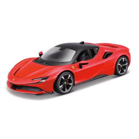 Maisto Kit métal à monter 1 24 Ferrari Sf Stradale rouge