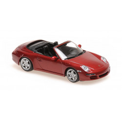 Maxichamps 1 43 Porsche 911 997 Carrera S cabriolet rouge