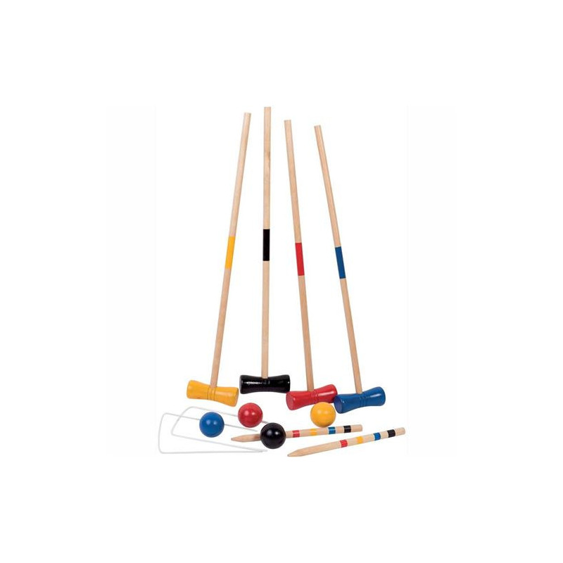FILET CROQUET BOIS 4J