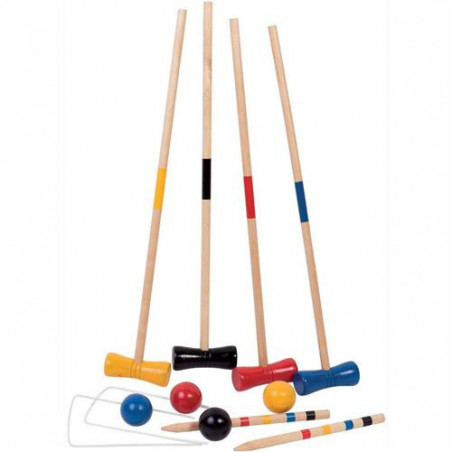 FILET CROQUET BOIS 4J