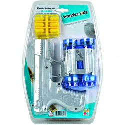 PISTOLET SOFT BAL JUMELLES   ASSORTIMENT