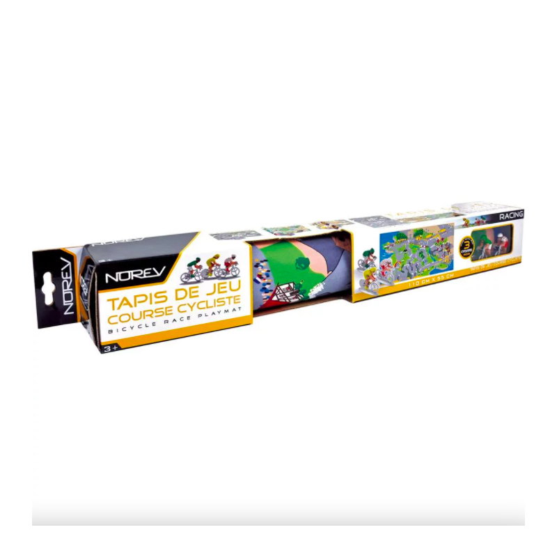 TAPIS COURSE CYCLISTE +3 VELOS