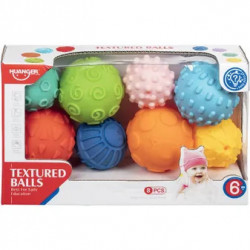 8 BALLES TEXTUREES
