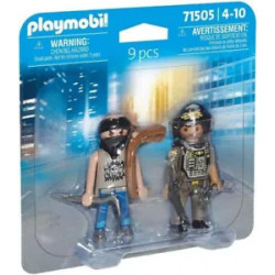 Playmobil Duo Policier et bandit