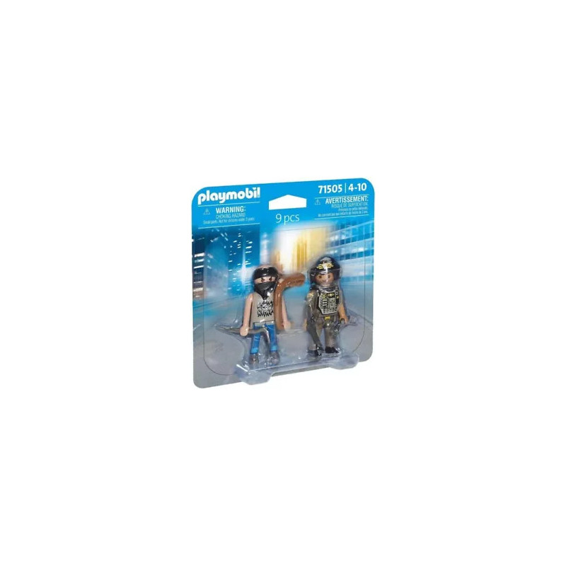 Playmobil Duo Policier et bandit