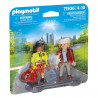 Playmobil Duo Secourisme avec bléssé