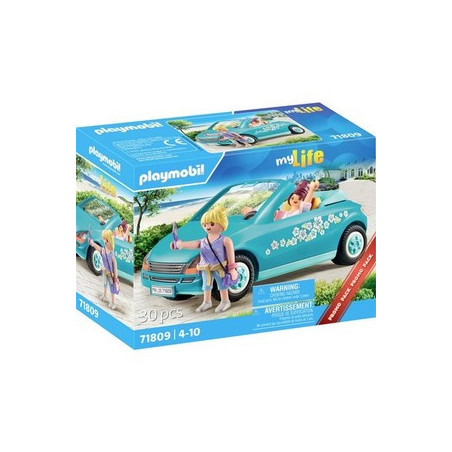 Playmobil My life Cabriolet bleu