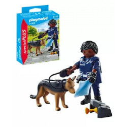 POLICIER AVEC CHIEN DE RECHERCHE SPE+