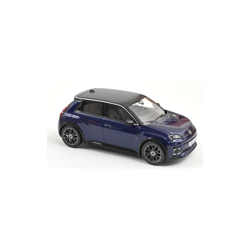 Norev 1 43 Renault 5 Etech R5 Electrique 2025 bleu nocturne